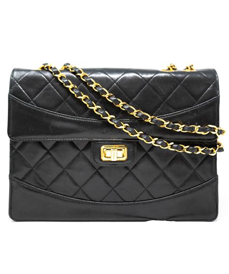 chanel reissue turnlock|Chanel 2.55 reissue flap size.